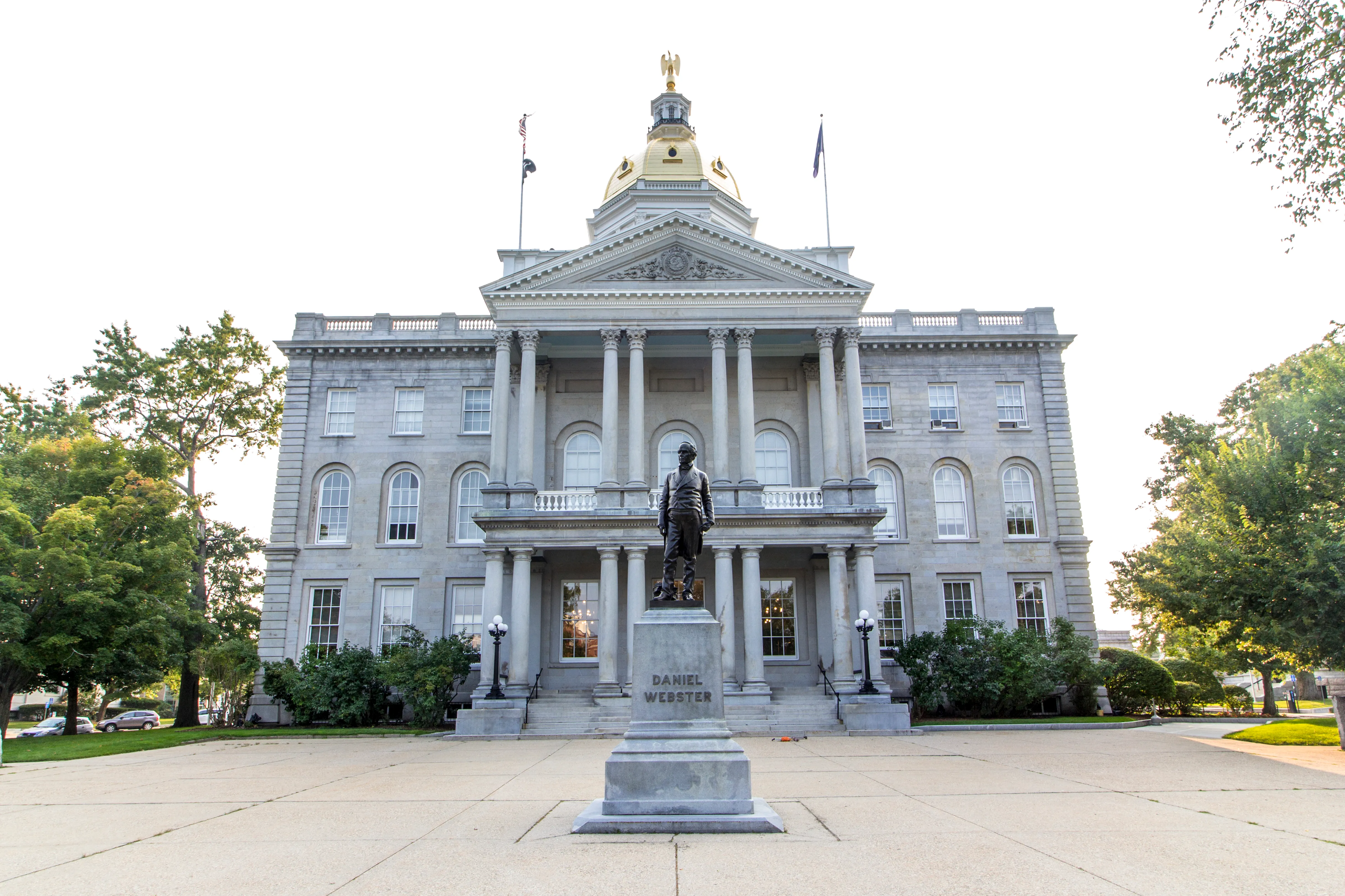 The New Hampshire State House in Concord.